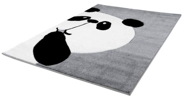 Detský koberec Panda Bueno 1389 sivý