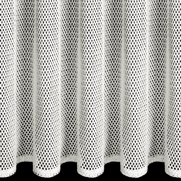 ZÁVES NA PÁSKE GABBY 140X270 CM BIELA