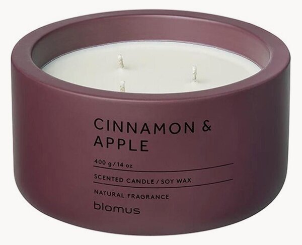 Trojknôtová vonná sviečka Fraga (Cinnamon & Apple)