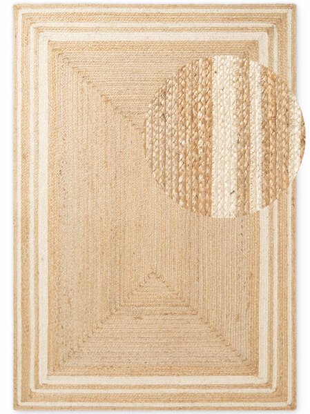 Hanse Home , Kusový koberec Looma 106301 Natural Gold Ivory, 120x170, béžová, chodba / predsieň