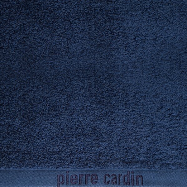 BAVLNENÝ UTERÁK PIERRE CARDIN EVI SADA 3KS 30X50 CM, 50X90 CM, 70X140 CM TMAVOMODRÁ