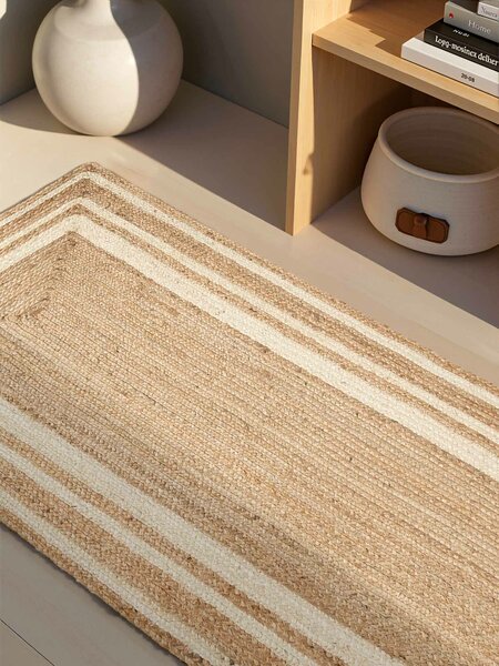 Hanse Home, Behúň Looma 106301 Natural Gold Ivory, 70x200, béžová, chodba / predsieň