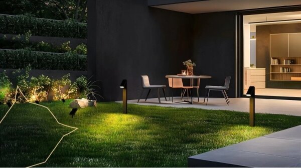 Viking - solárna LED lampa LED/1,4W/3,7V IP65 3000K