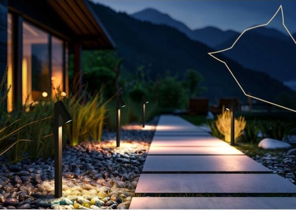 Viking - solárna LED lampa LED/1,4W/3,7V IP65 3000K