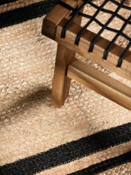 Hanse Home , Behúň Looma 106302 Natural Gold Black, 70x200, béžová, chodba / predsieň