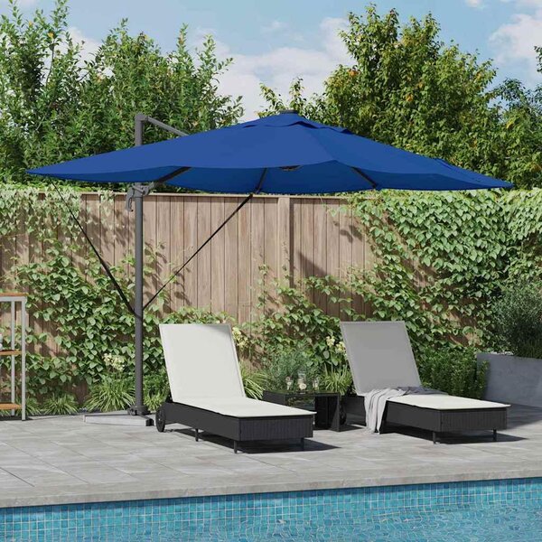 Maison Exclusive – Slnečník, rozmery 352 x 251 x 265 cm, materiál: polyester a hliník