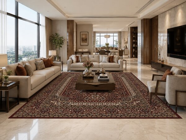 Ayyildiz , Kusový koberec Marrakesh 207 red, 120x170, červená, kancelária