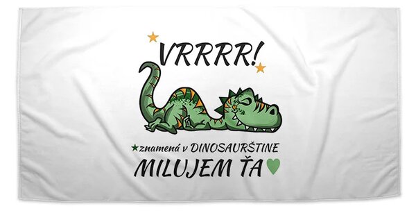 Sablio Uterák Dinosaurus - 30x50 cm