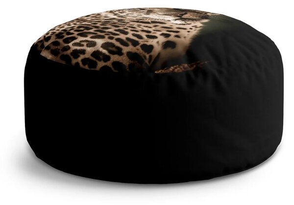 Sablio Taburet Leopard: 38x48 cm