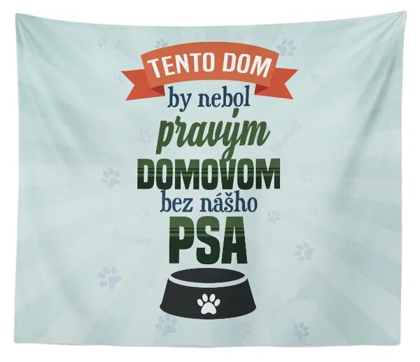 Sablio Deka Tento dom: 150x120 cm