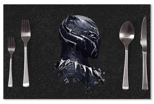 Sablio Prestieranie BLACK PANTHER z profilu Vesmír: 40x30cm