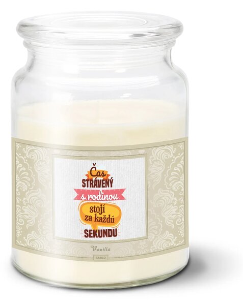 Sablio Sviečka Čas strávený s rodinou - 500 g