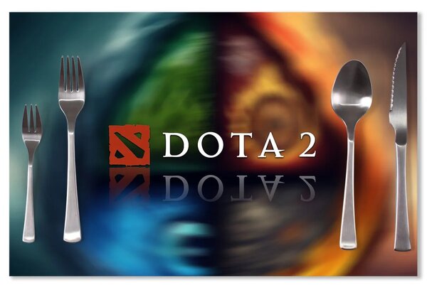 Sablio Prestieranie DOTA 2 Glow: 40x30cm