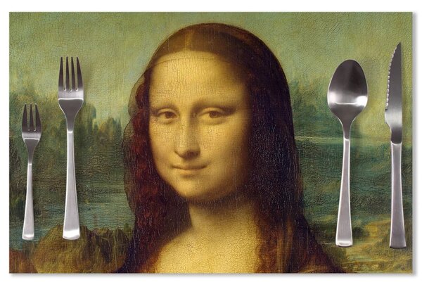 Sablio Prestieranie Mona Lisa - Leonardo da Vinci: 40x30cm