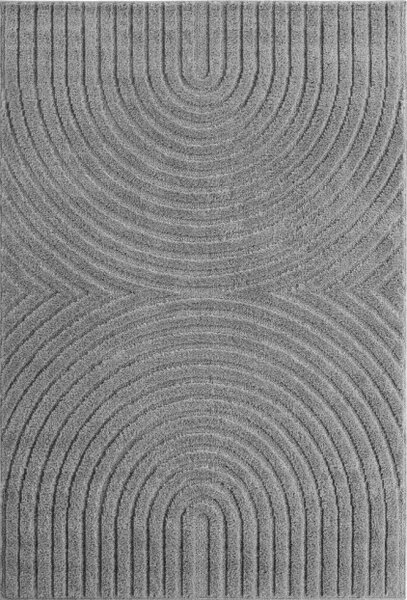 Koberec Modern ART 3D sivý