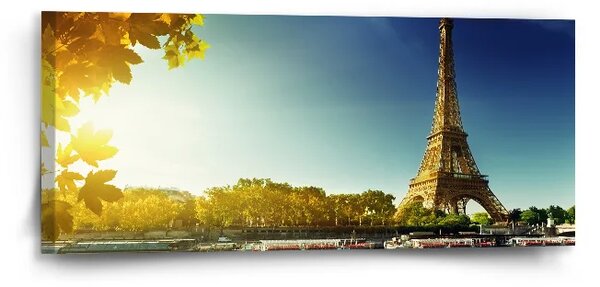 Sablio Obraz Paríž - 110x50 cm