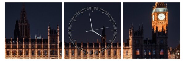 Obraz Big Benu v Londýne (s hodinami) (90x30 cm)