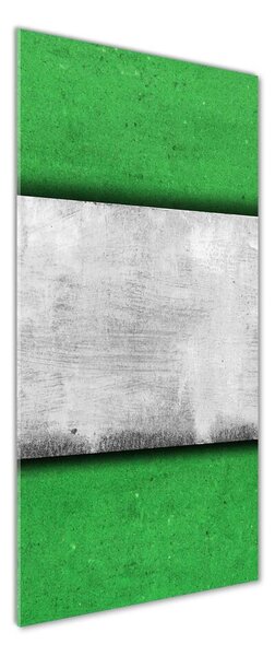 Foto-obraz sklo tvrzené Zelená múr