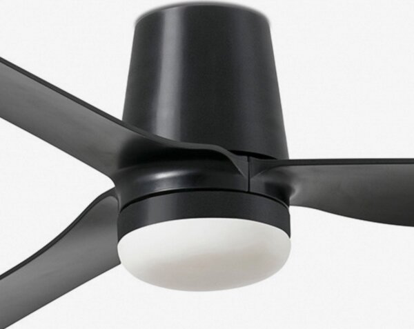 FARO 33830WT-1TW-LED Stm. vent. PUNT TUB M LED/18W/230V čierna pr. 132 cm WT + DO