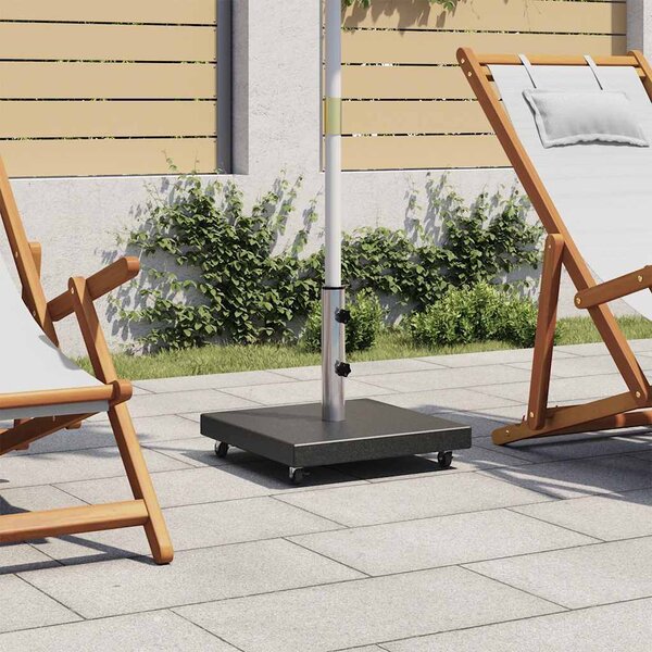 Maison Exclusive – Držiak na slnečník z granitu, 30 kg, čierna farba