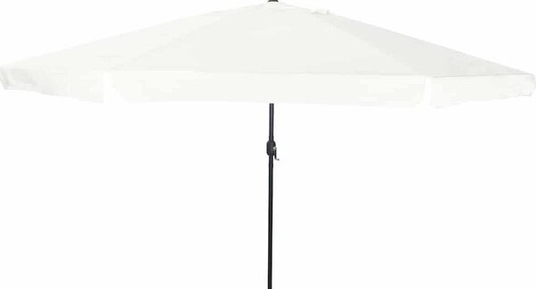 Maison Exclusive – záhradný slnečník, farba piesok, rozmer 394 x 394 x 248 cm, materiál: polyester a oceľ