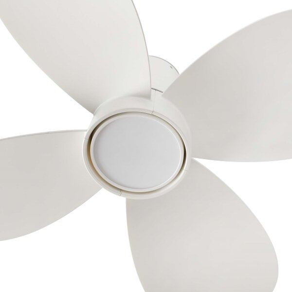 FARO 34315 - LED Stm. str. ventilátor KLOVER S LED/20W/230V biela pr. 80 cm + DO