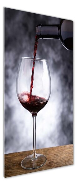 Foto obraz sklo tvrzené Červené víno