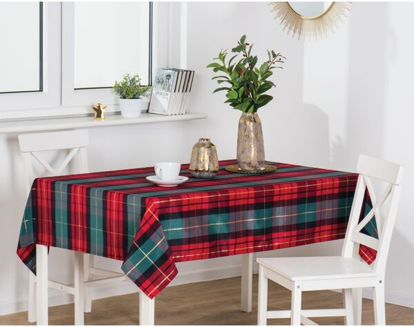 Obrus na stôl Tartan, 40x140 cm