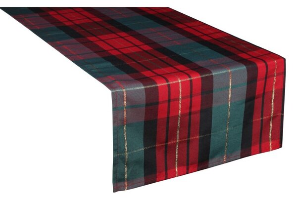 Obrus na stôl Tartan, 40x140 cm