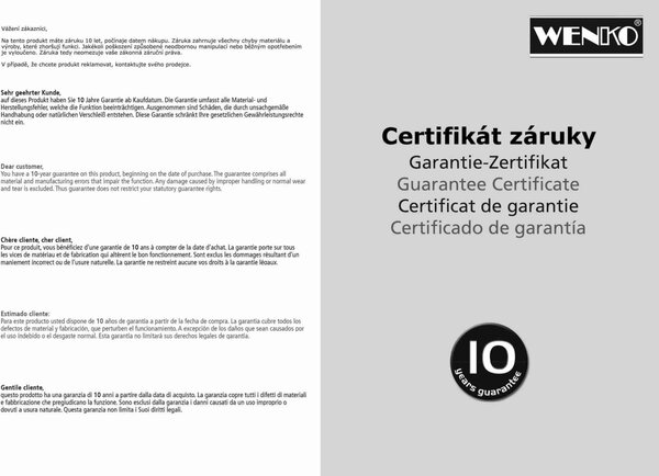 WENKO WC kefa BEZ TURBOLOC OREA SHINE lesklý kov 39x9x13 cm