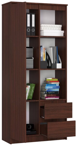 Regál R11 R80 1D 2SZ CLP wenge