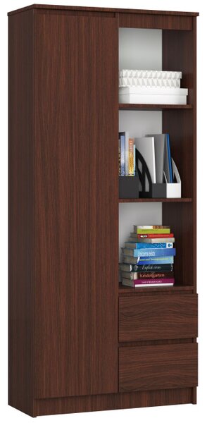 Regál R11 R80 1D 2SZ CLP wenge