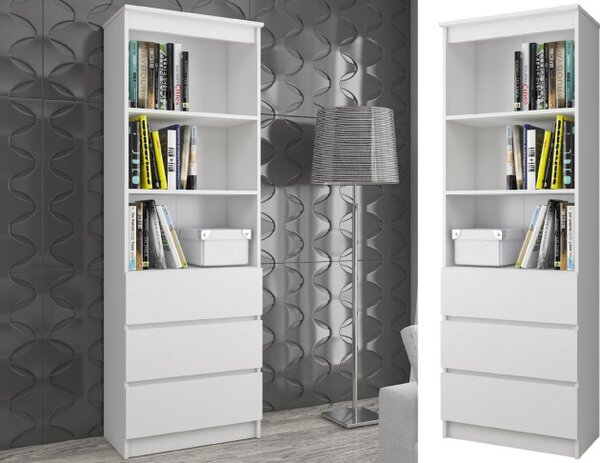 Regál R60 3SZ 2P CLP biely