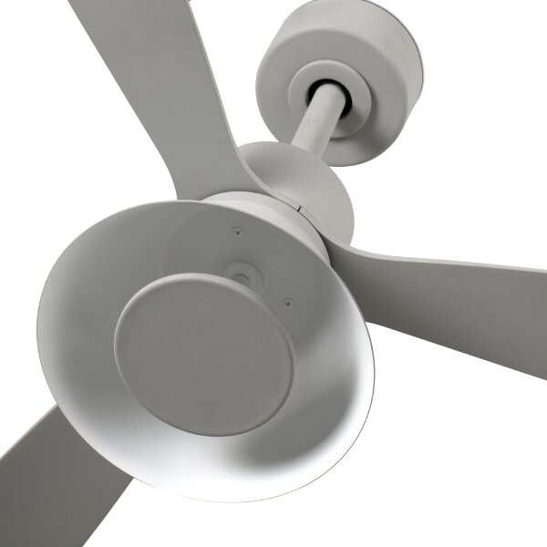 FARO 33762WT-24-LED Stmievateľný ventilátor AMELIA L CONE LED/20W/230V sivá priemer 132 cm WT + DO