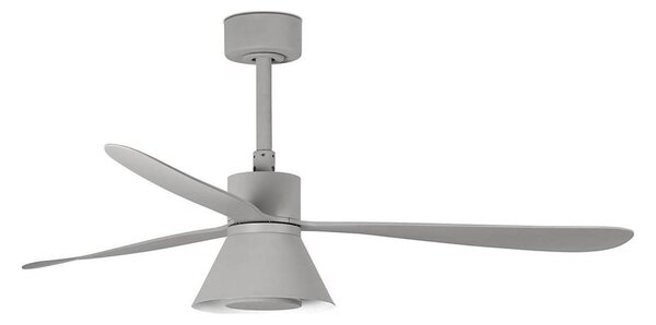 FARO 33762WT-24-LED Stmievateľný ventilátor AMELIA L CONE LED/20W/230V sivá priemer 132 cm WT + DO