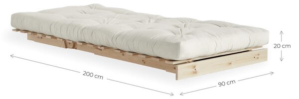 Béžovokrémové kreslo Roots – Karup Design