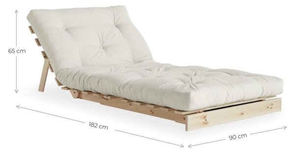 Béžovokrémové kreslo Roots – Karup Design