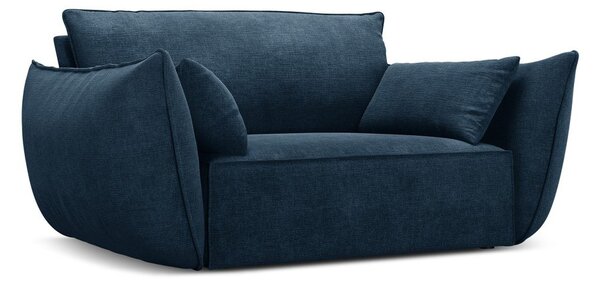 Tmavomodré kreslo Vanda - Mazzini Sofas