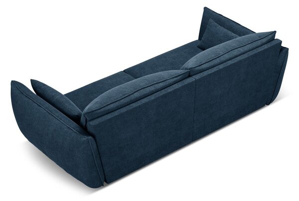 Tmavomodrá pohovka 208 cm Vanda - Mazzini Sofas