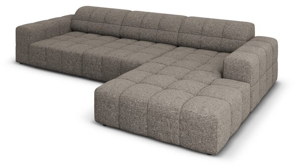 Tmavosivá rohová pohovka (pravý roh) Chicago – Cosmopolitan Design