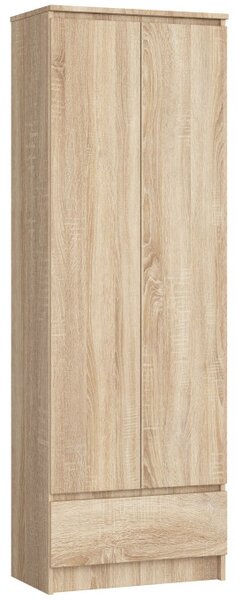 Uzavretý regál R60 2D 1SZ CLP dub sonoma