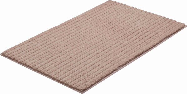 GRUND Kúpeľňový koberec RIFFLE čokoládovo krémový Rozmer: 60x100 cm