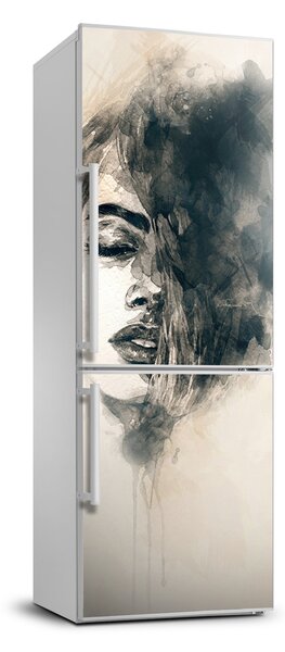 Foto tapeta na chladničku Abstrakcie žena