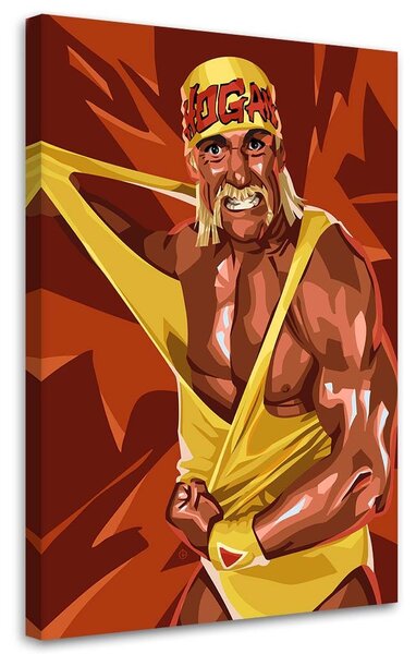 Obraz na plátne Hulk Hogan Bash at the Beach - Nikita Abakumov Rozmery: 40 x 60 cm