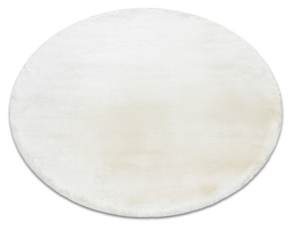 Koberec TEDDY NEW wool 45 krémový, kruh