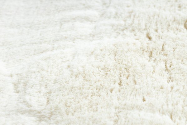 Koberec TEDDY NEW wool 45 krémový, kruh