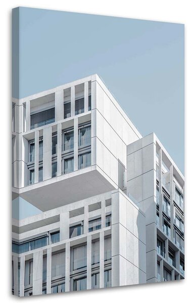 Obraz na plátne Biela moderná budova - Nikita Abakumov Rozmery: 40 x 60 cm