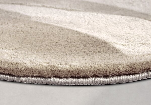 Villeroy & Boch Kusový koberec 106159 Beige kruh, 160x160 (priemer) kruh, béžová, obývacia izba