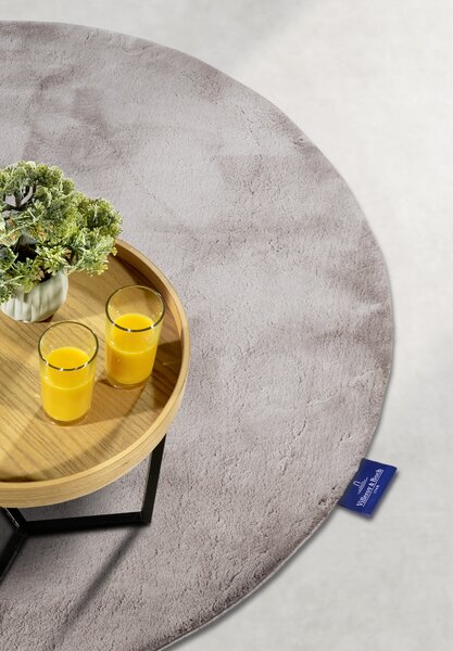 Villeroy & Boch , Kusový koberec 106160 Grey kruh, 160x160 (priemer) kruh, šedá, obývacia izba