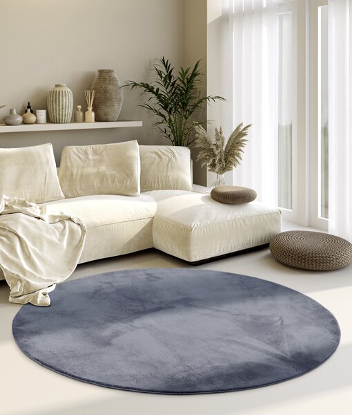 Villeroy & Boch , Kusový koberec 106162 Grey kruh, 160x160 (priemer) kruh, šedá, obývacia izba